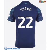 Fotballdrakt Herre Leicester City Oliver Skipp #22 Bortedrakt 2025-26 Kortermet